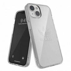 Originalus Adidas dėklas OR Protective iPhone 14 6.1 Clear Case Permatomas 50229