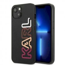 Originalus dėklas Karl Lagerfeld KLHCP13SPCOBK iPhone 13 mini 5.4 Juodas hardcase Multirožinis Brand