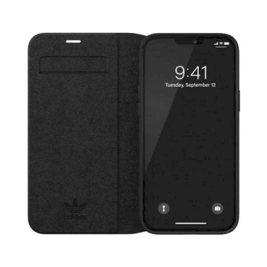 Originalus Adidas dėklas OR Booklet Case BASIC iPhone 12 Pro Max 6,7"   Juodas Baltas 42228 3