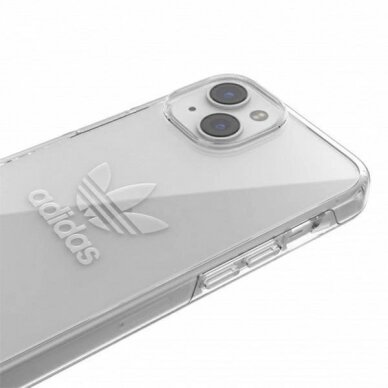 Originalus Adidas dėklas OR Protective iPhone 14 6.1 Clear Case Permatomas 50229 6