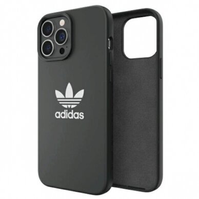 Originalus Adidas dėklas OR Silicone iPhone 13 Pro Max 6.7 Juodas 47150 7