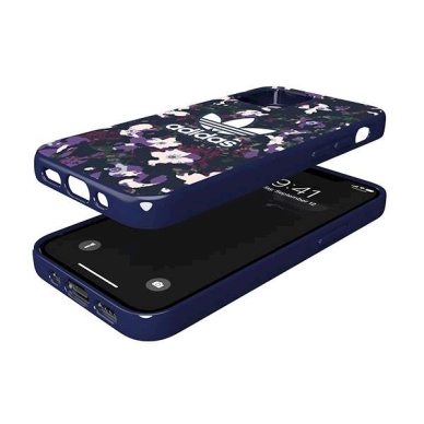 Originalus Adidas dėklas OR SnapCase Graphic iPhone 12 Min i 5.4" /violetinis 42375 5