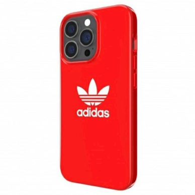 Originalus Adidas dėklas OR SnapCase Trefoil iPhone 13 Pro / 13 6.1  raudonas 2