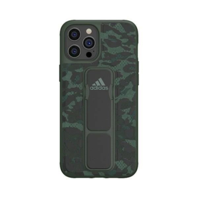 Originalus Adidas dėklas SP Grip Case Leopard iPhone 12 Pro Max žalias/ 43723 2