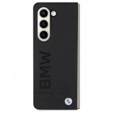 Originalus BMW dėklas Signature Logo Imprint Samsung Galaxy Z Fold 5 - Juodas 1