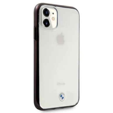 Originalus dėklas BMW BMHCN61PCUMRBK iPhone 11 6,1" / Xr Permatomas hardcase Signature Collection 3