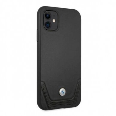 Originalus dėklas BMW BMHCN61RSWPK iPhone 11 6,1" / Xr  Juodas hardcase Leather Perforate 3