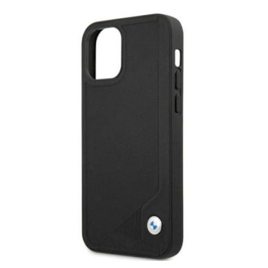 Originalus dėklas BMW BMHCP12LRCDPK iPhone 12 Pro Max 6,7"  Juodas hardcase Leather Deboss 5