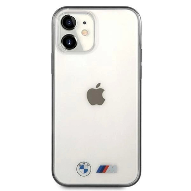 Originalus dėklas BMW BMHCP12SMBTOK iPhone 12 mini 5,4" Permatomas hardcase Sandblast 2