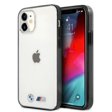 Originalus dėklas BMW BMHCP12SMBTOK iPhone 12 mini 5,4" Permatomas hardcase Sandblast