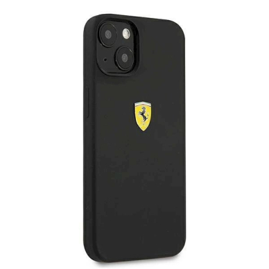 Originalus dėklas Ferrari FESSIHCP13MBK iPhone 13 6.1  Juodas hardcase Silicone 3