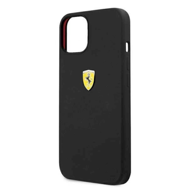 Originalus dėklas Ferrari FESSIHCP13SBK iPhone 13 mini 5.4  Juodas hardcase Silicone 5