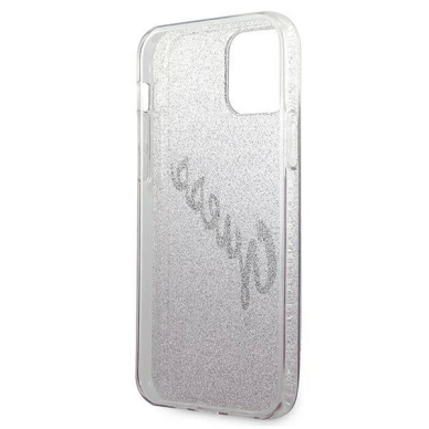 Originalus dėklas Guess GUHCP12SPCUGLSPI iPhone 12 mini 5.4  rožinis/rožinis hardcase Glitter Gradient Script 6