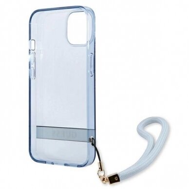 Originalus dėklas Guess GUHCP13MHTSGSB iPhone 13 6.1 Mėlynas / Mėlynas hardcase Translucent Stap 6