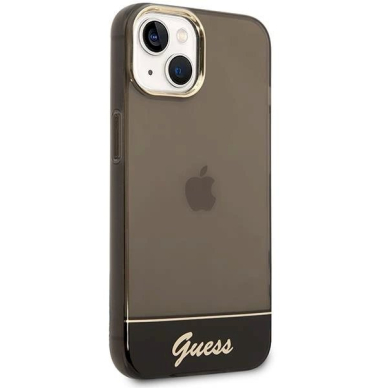 Originalus dėklas Guess GUHCP14MHGCOK iPhone 14 Plus 6.7 Juodas hardcase Translucent 3