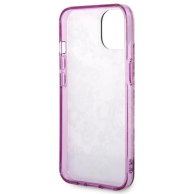 Originalus dėklas Guess GUHCP14MHGPLHF iPhone 14 Plus 6.7  Rožinis hardcase Porcelain Collection 6