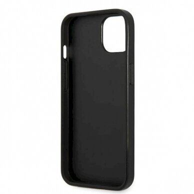 Originalus dėklas Karl Lagerfeld KLHCP13SMNMP1K iPhone 13 mini 5,4 hardcase Juodas Monogram Plaque 5