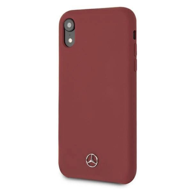 Originalus dėklas Mercedes MEHCI61SILRE iPhone Xr Raudonas hardcase Silicone Line 1