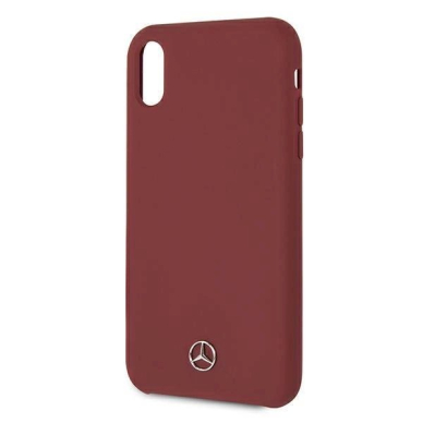 Originalus dėklas Mercedes MEHCI61SILRE iPhone Xr Raudonas hardcase Silicone Line 2