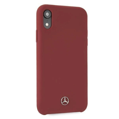 Originalus dėklas Mercedes MEHCI61SILRE iPhone Xr Raudonas hardcase Silicone Line 4