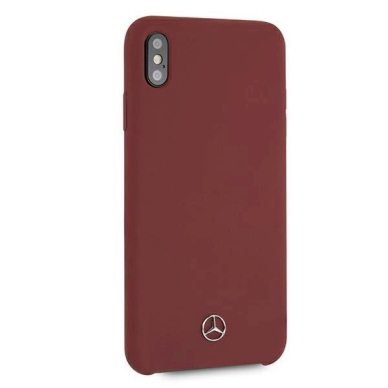 Originalus dėklas Mercedes MEHCI65SILRE iPhone Xs Max Raudonas hardcase Silicone Line 4