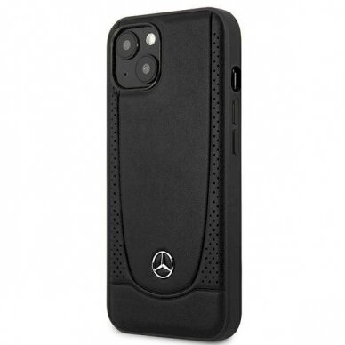 Originalus dėklas Mercedes MEHCP14MARMBK iPhone 14 Plus 6.7 Juodas hardcase Leather Urban 1