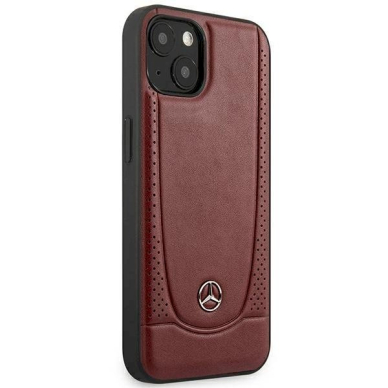 Originalus dėklas Mercedes MEHCP14MARMRE iPhone 14 Plus 6.7 Raudonas hardcase Leather Urban Bengale 3