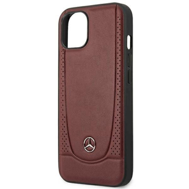 Originalus dėklas Mercedes MEHCP14MARMRE iPhone 14 Plus 6.7 Raudonas hardcase Leather Urban Bengale 5