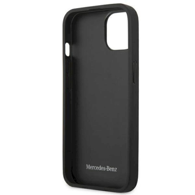 Originalus dėklas Mercedes MEHCP14SARMRE iPhone 14 6.1 Raudonas hardcase Leather Urban Bengale 6