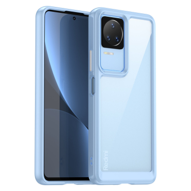 Dėklas Outer Space Case for Xiaomi Poco F4 5G Mėlynas 10