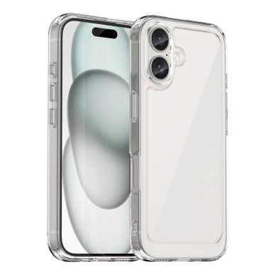 Dėklas Outer Space Gel Frame iPhone 16 Plus - Skaidrus