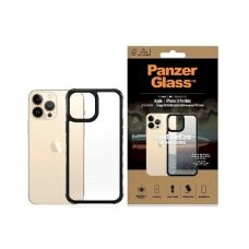 PanzerGlass Dėklas  Military Grade certified Dėklas iPhone 13 Pro Max - Permatomas Juodas