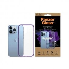 PanzerGlass Dėklas  Military Grade certified Dėklas iPhone 13 Pro - Permatomas violetinis