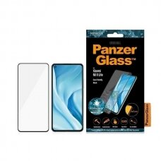 PanzerGlass E2E Regular Apsauginis stiklas Xiaomi Mi 11 Lite 5G antibacterial -Juodas