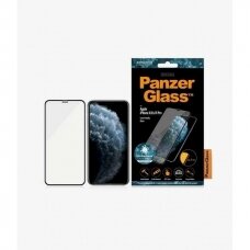 PanzerGlass E2E Super+ Apsauginis stiklas  iPhone X / XS /11 Pro -Juodas