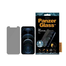 PanzerGlass Standard Super+ antibacterial privacy Apsauginis stiklas iPhone 12 Pro Max