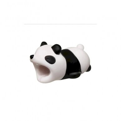 Panda-shaped phone Kabelis cover 4