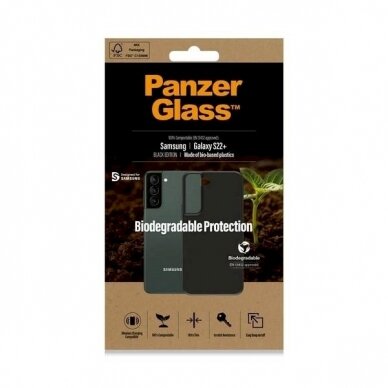 PanzerGlass Biodegradable Dėklas Samsung Galaxy S22+ - Juodas 1