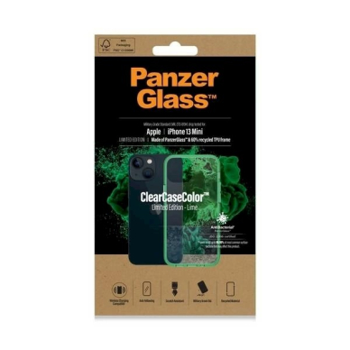 PanzerGlass Dėklas  Military Grade certified Dėklas iPhone 13 mini - Permatomas žalias 5