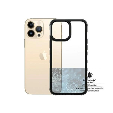 PanzerGlass Dėklas  Military Grade certified Dėklas iPhone 13 Pro Max - Permatomas Juodas 1