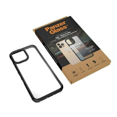 PanzerGlass Dėklas  Military Grade certified Dėklas iPhone 13 Pro Max - Permatomas Juodas 4