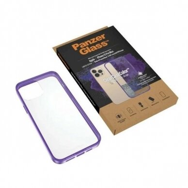 PanzerGlass Dėklas  Military Grade certified Dėklas iPhone 13 Pro Max - Permatomas violetinis 4