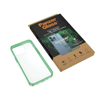 PanzerGlass Dėklas  Military Grade Certified Dėklas iPhone 13 Pro - Permatomas žalias 4