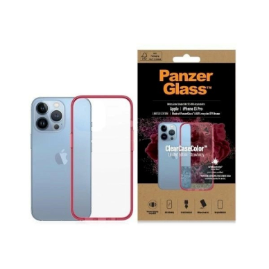 PanzerGlass Dėklas  Military Grade certified Dėklas iPhone 13 Pro - Permatomas Rožinis