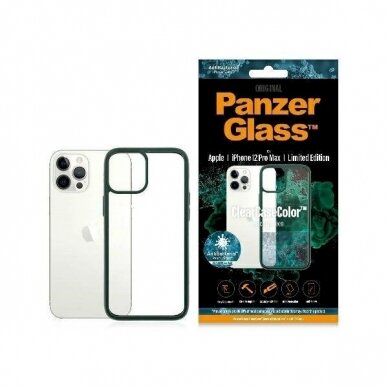 PanzerGlass Dėklas iPhone 12 Pro Max - Permatomas žalias