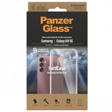 PanzerGlass Dėklas Samsung Galaxy A14 5G - Permatomas 2