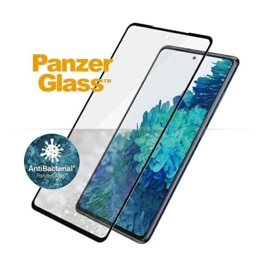 PanzerGlass E2E Microfracture antibacterial Apsauginis stiklas Samsung Galaxy S20 FE -Juodas  1