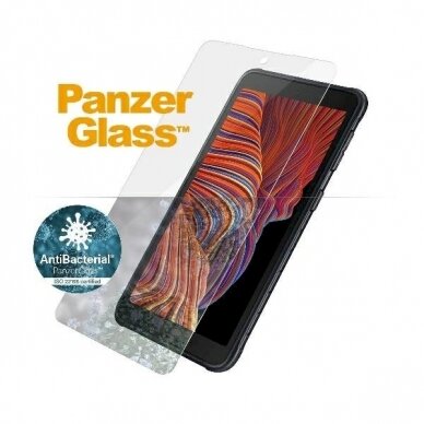 PanzerGlass E2E Pro Regular antibacterial tempered glass Samsung Galaxy Xcover 5 1