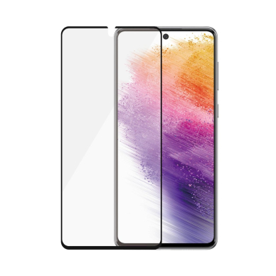 PanzerGlass E2E Regular Apsauginis stiklas Samsung Galaxy A73 -Juodas  6