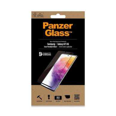 PanzerGlass E2E Regular Apsauginis stiklas Samsung Galaxy A73 -Juodas  7